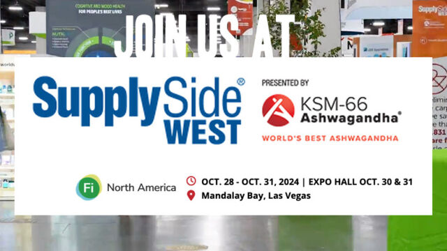 Join us at Supply Side West Conference